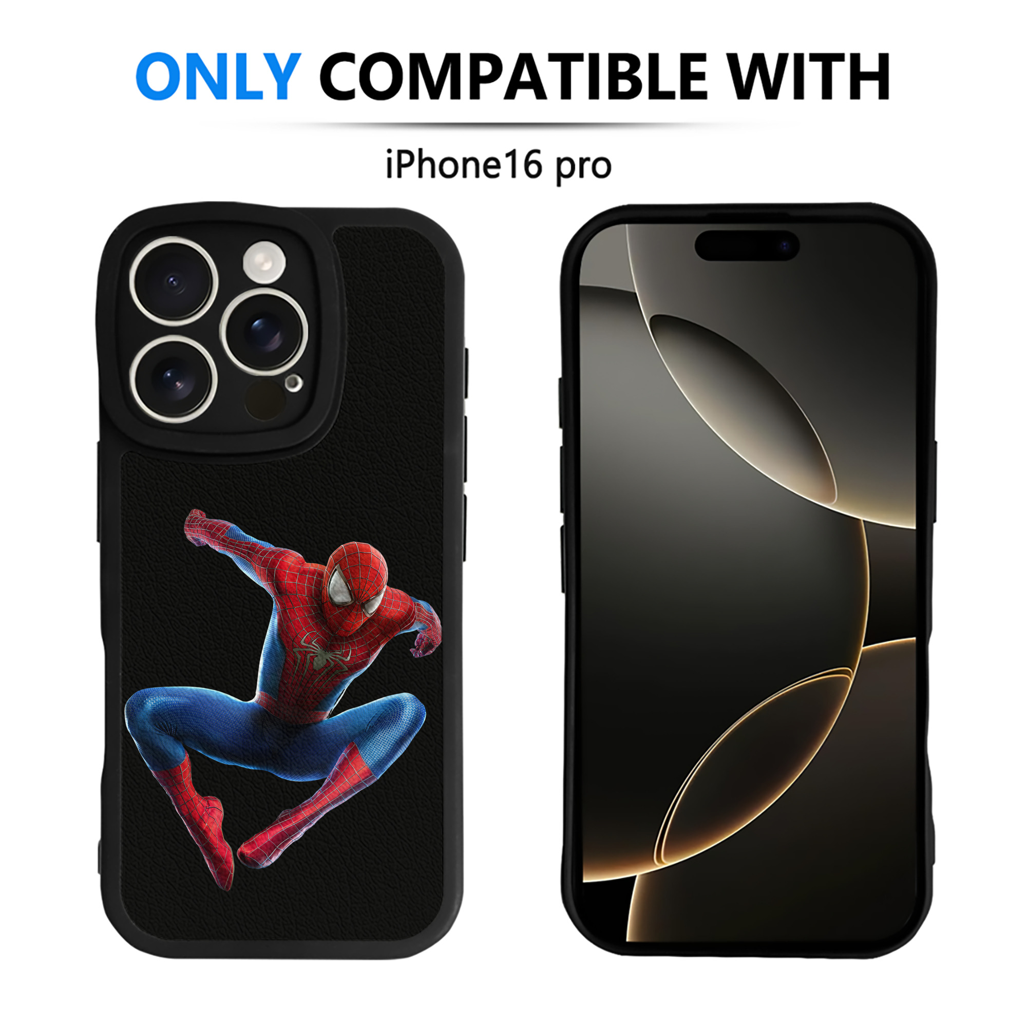 （画像用） アベンジャーズ The Avengers 【iPhone 16シリーズ対応】シリコンスマホケース（レザー調） 材質：シリコン